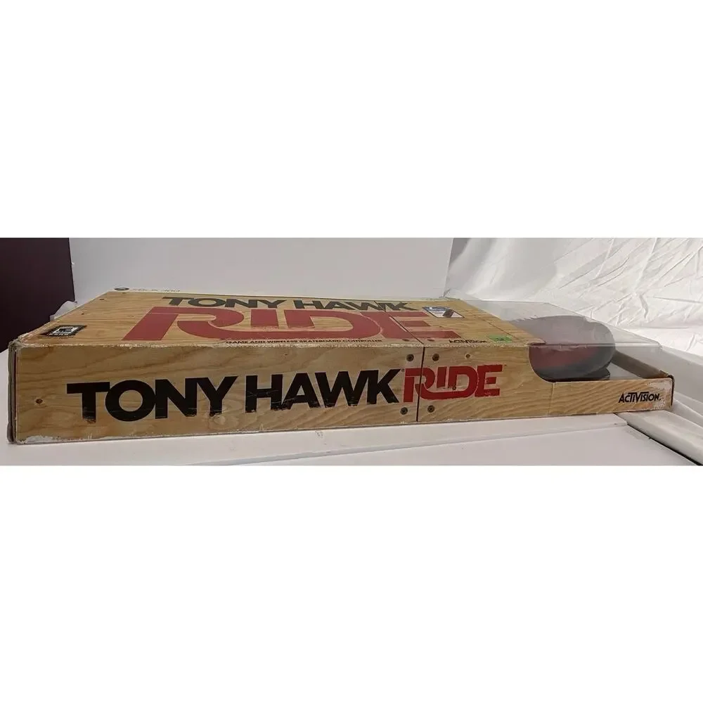 Tony Hawk Ride Xbox 360 Game + Wireless Skateboard Controller - New In Box